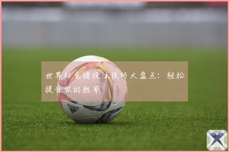 世界杯竞猜投注技巧大盘点：轻松提升你的胜率