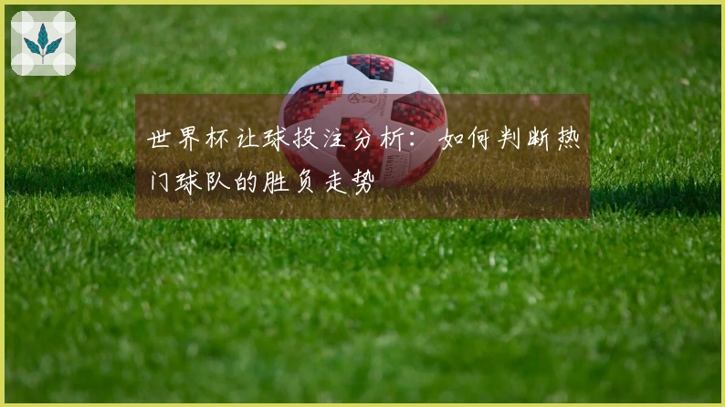 世界杯让球投注分析：如何判断热门球队的胜负走势